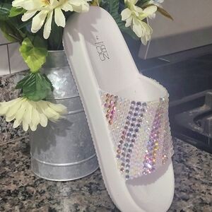 Rhinestone sandals